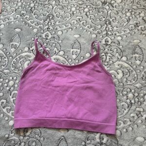Target Women's Purple Crop Top